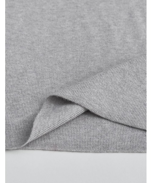 Re:EDIT（リエディ）の「[2023A/W COLLECTION]チュールスリーブタートルネックリブニットトップス（ニット/セーター・レディース・ホワイト/ブラック/グレー・MEDIUM/LARGE）」の22枚目の写真