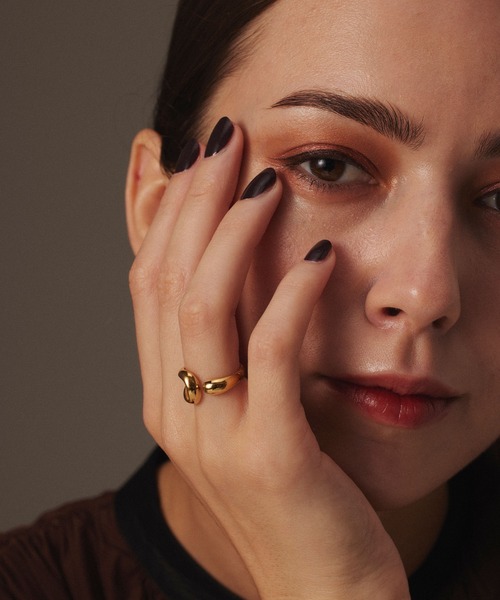 CENE（セネ）の「【CENE】セネ/ホールドラインリング（リング・レディース・シルバー/ゴールド・#9/#11/#13/#15）」の3枚目の写真