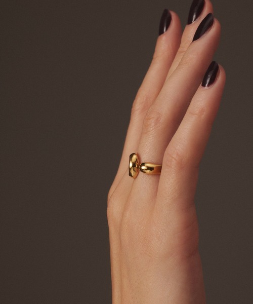 CENE（セネ）の「【CENE】セネ/ホールドラインリング（リング・レディース・シルバー/ゴールド・#9/#11/#13/#15）」の6枚目の写真