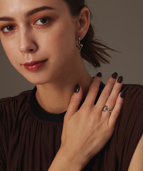 CENE（セネ）の「【CENE】セネ/ホールドラインリング（リング・レディース・シルバー/ゴールド・#9/#11/#13/#15）」の10枚目の写真