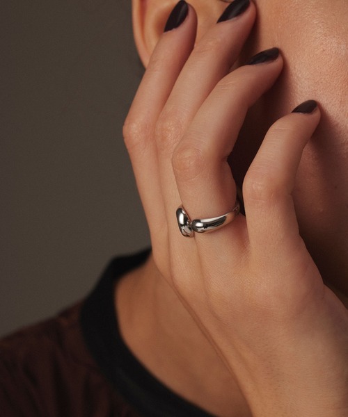 CENE（セネ）の「【CENE】セネ/ホールドラインリング（リング・レディース・シルバー/ゴールド・#9/#11/#13/#15）」の13枚目の写真