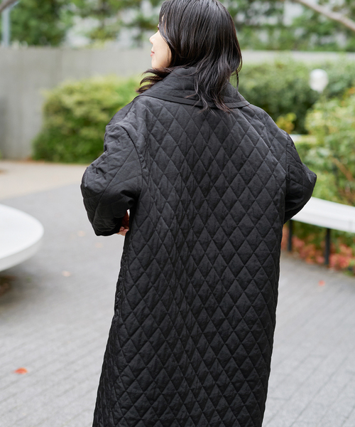セール】IENA LA BOUCLE ナイロンキルティングコート（その他