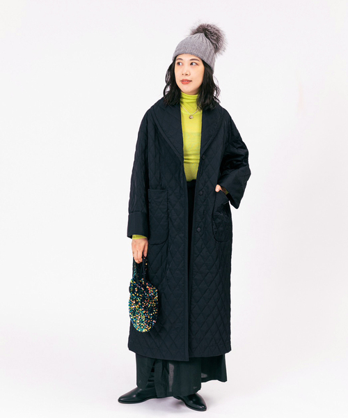 セール】IENA LA BOUCLE ナイロンキルティングコート（その他