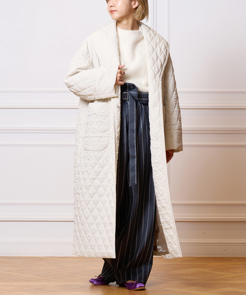 セール】IENA LA BOUCLE ナイロンキルティングコート（その他