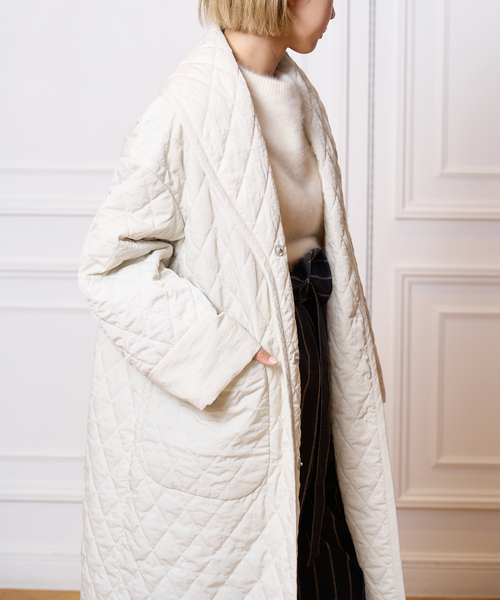 IENA LA BOUCLE ナイロンキルティングコート セール】IENA LA BOUCLE ナイロンキルティングコート（その他アウター