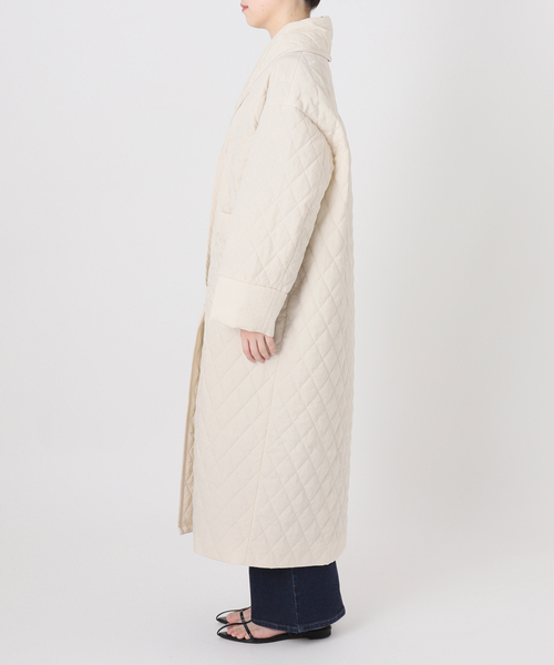 IENA LA BOUCLE（イエナラブークル）の「IENA LA BOUCLE ナイロンキルティングコート（その他アウター・レディース・ホワイト/ブラック・FREE）」の17枚目の写真