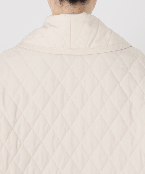 IENA LA BOUCLE（イエナラブークル）の「IENA LA BOUCLE ナイロンキルティングコート（その他アウター・レディース・ホワイト/ブラック・FREE）」の14枚目の写真