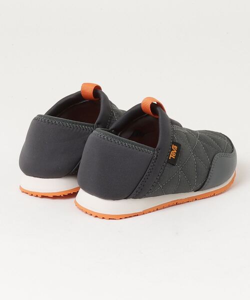 Teva（テバ）の「テバ Teva リエンバー_REEMBER（スリッポン・キッズ・ダークグレー・19.0cm/21.0cm/22.0cm/20.0cm/18.0cm/17.0cm）」の2枚目の写真