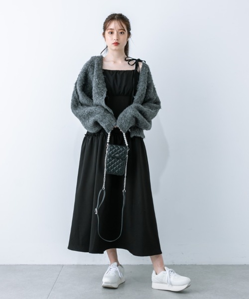 OLIVE des OLIVE（オリーブデオリーブ）の「Aimerianejoie推し入れスマホショルダー　1032200080（ショルダーバッグ・レディース・ブラック/オフホワイト/ピンク/ラベンダー/オレンジ/イエロー/サックスブルー/レッド/ミント・FREE）」の19枚目の写真