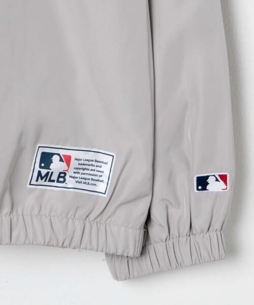 MLB(メジャーリーグベースボール)の「∴WEGO/別注MLBコーチジャケット(ブルゾン・メンズ・ブラック/ダークグレー/ライトグレー・MEDIUM/LARGE)」の21枚目の写真