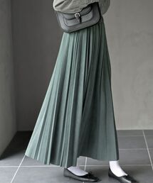 rps | ランダムプリーツスウェードスカート(スカート)