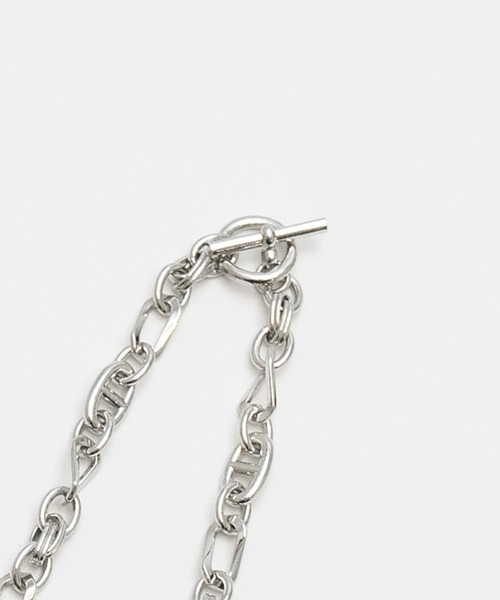 JUNRED（ジュンレッド）の「ital.from JUNRed / multichain link necklace（ネックレス・メンズ・シルバー/ゴールド・FREE）」の7枚目の写真