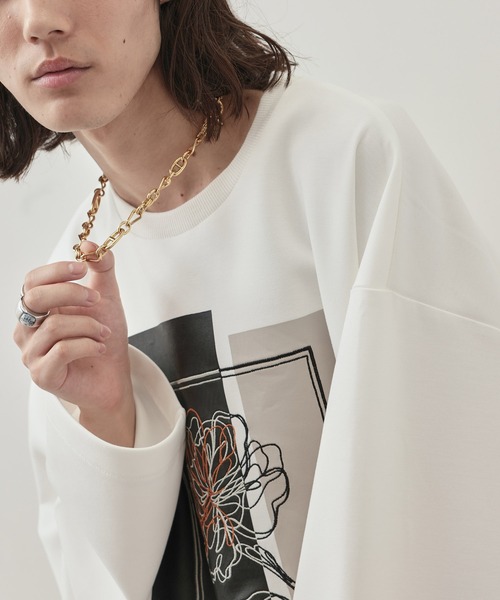 JUNRED（ジュンレッド）の「ital.from JUNRed / multichain link necklace（ネックレス・メンズ・シルバー/ゴールド・FREE）」の3枚目の写真