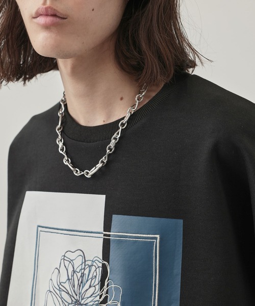 JUNRED（ジュンレッド）の「ital.from JUNRed / multichain link necklace（ネックレス・メンズ・シルバー/ゴールド・FREE）」の5枚目の写真