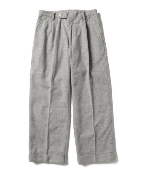 BEAMS BOY(ビームスボーイ)の「BEAMS BOY / フラノ ワイドストレート(その他パンツ・レディース・ライトグレー/ブラック・0/1)」の15枚目の写真