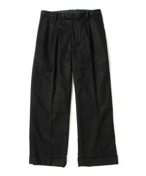 BEAMS BOY(ビームスボーイ)の「BEAMS BOY / フラノ ワイドストレート(その他パンツ・レディース・ライトグレー/ブラック・0/1)」の16枚目の写真