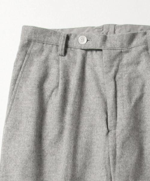BEAMS BOY(ビームスボーイ)の「BEAMS BOY / フラノ ワイドストレート(その他パンツ・レディース・ライトグレー/ブラック・0/1)」の10枚目の写真
