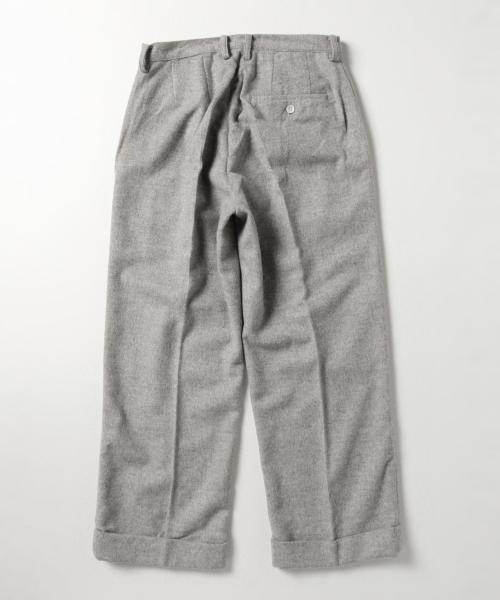 BEAMS BOY(ビームスボーイ)の「BEAMS BOY / フラノ ワイドストレート(その他パンツ・レディース・ライトグレー/ブラック・0/1)」の18枚目の写真