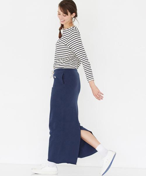 Champion（チャンピオン）の「■■■［別注チャンピオン］Champion×GLR NY LONG スカート◆（スカート・レディース・ブラック/グレー/ネイビー・MEDIUM）」の17枚目の写真