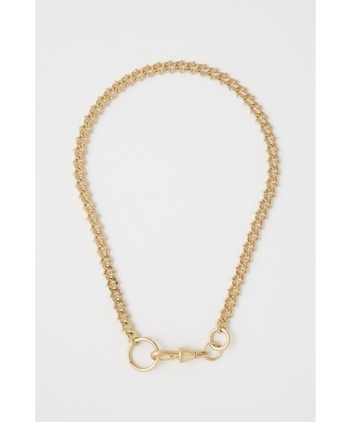 MOUSSY（マウジー）の「CLUB CHAIN ネックレス（ネックレス・レディース・シルバー/ゴールド・FREE）」の3枚目の写真