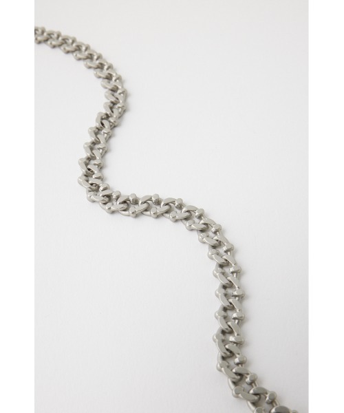 MOUSSY（マウジー）の「CLUB CHAIN ネックレス（ネックレス・レディース・シルバー/ゴールド・FREE）」の9枚目の写真
