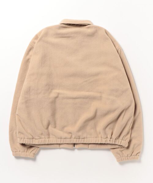 SUNNY SPORTS(サニースポーツ)の「SUNNY SPORTS GOLF/サニースポーツゴルフ FLEECE SWING TOP フリーススウィングトップ(ブルゾン・メンズ・グリーン/ブラック/ベージュ・MEDIUM/LARGE)」の4枚目の写真