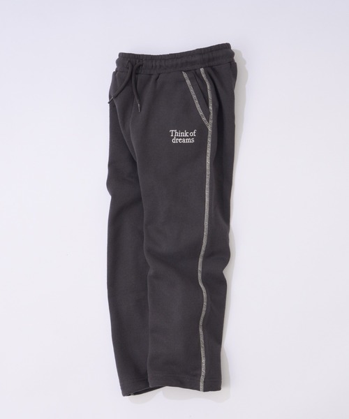 CIAOPANIC TYPY（チャオパニックティピー）の「【KIDS】ワンポイント刺繍カラーステッチスウェットパンツ（スウェットパンツ・キッズ・チャコールグレー/ネイビー/グレー・XXL/XL/L/M/S）」の20枚目の写真