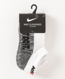NIKE（ナイキ）の「NIKE/ナイキ NHN JUSTDOIT CUSHIOND NOSHO 3P ソックス（ソックス/靴下・キッズ）」