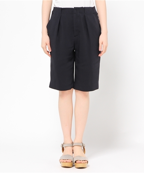 STUDIOUS（ステュディオス）の「センシュアルショートパンツ（その他パンツ・レディース・ピンク/ネイビー・0/1）」の3枚目の写真