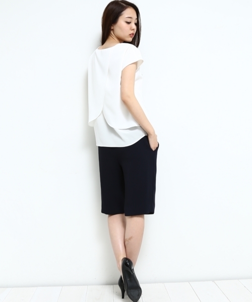 STUDIOUS（ステュディオス）の「センシュアルショートパンツ（その他パンツ・レディース・ピンク/ネイビー・0/1）」の19枚目の写真