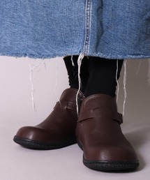 JoyWalkerPlus（ジョイウォーカープラス）の「(ES)【 Joy Walker Plus 】フェイクレザー ベルト サイドジップ ブーツ（ブーツ）」