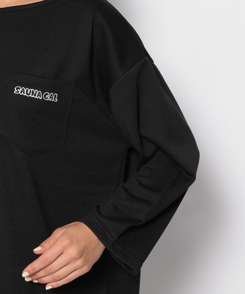 FOREVER 21（フォーエバー トゥエンティーワン）の「【FOREVER 21 x サウナボーイ】コラボ館内着（セットアップ・レディース・シルバー/ブラック・FREE）」の22枚目の写真