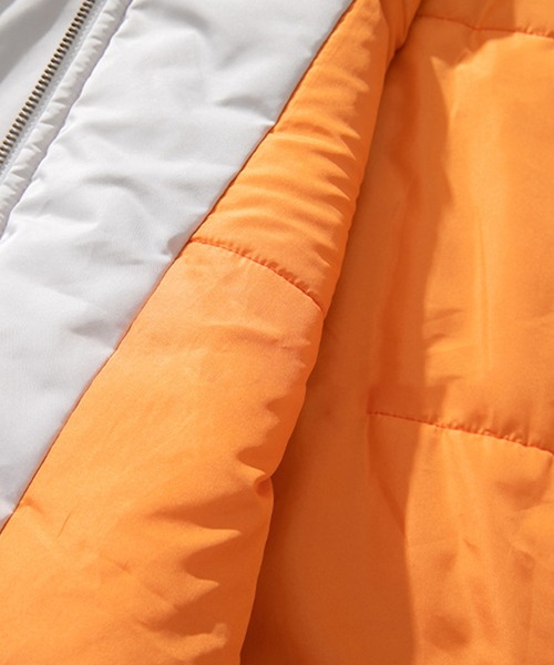 aimoha(アイモハ)の「aimoha outdoor ユニセックス ベーシックカラーオーバーサイズMA-1(MA-1・レディース・ブラック/ライトグレー・MEDIUM/LARGE/X-LARGE)」の6枚目の写真