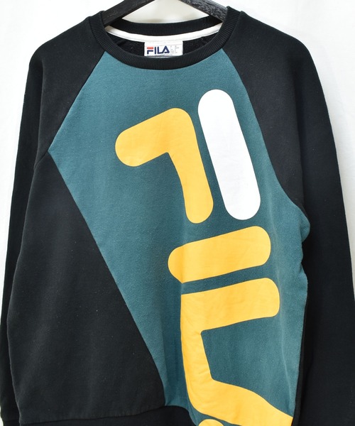 新品未使用/FILA/フィラ/スウェット FILA フィラ トレーナー メンズ 裏毛 クルーネック 長袖