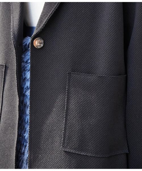 Settimissimo（セッティミッシモ）の「ITALYウールタッチ　シンプルコート（その他アウター・レディース・ブラック/パープル・FREE）」の15枚目の写真