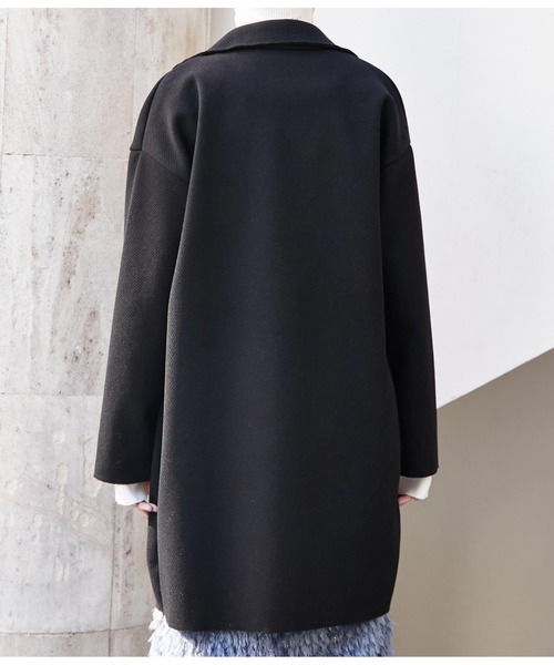 Settimissimo（セッティミッシモ）の「ITALYウールタッチ　シンプルコート（その他アウター・レディース・ブラック/パープル・FREE）」の19枚目の写真