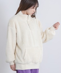 improves | ボア ハーフジップ トレーナー(スウェット)