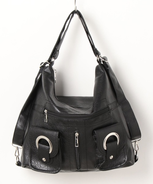 LVEU.】ダブルリングポケットバッグ / バッグ 鞄 BAG 2way リュック