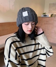 ケーブルニット」に該当するニットキャップ/ビーニー