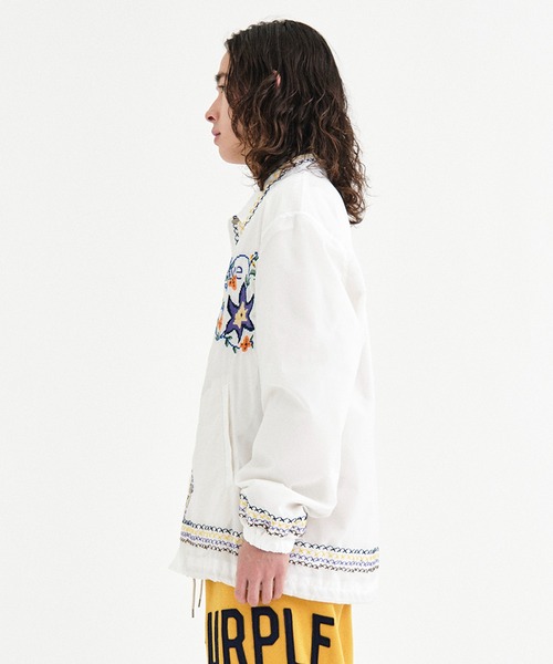 KHOKI（コッキ）の「【KHOKI / コッキ】 Cross-stitch coach jacket 