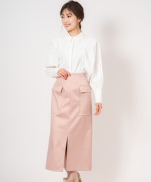 NOELA | マットサテンカーゴスカート(スカート)