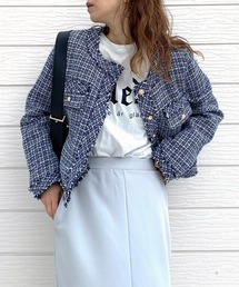 ツイードジャケット