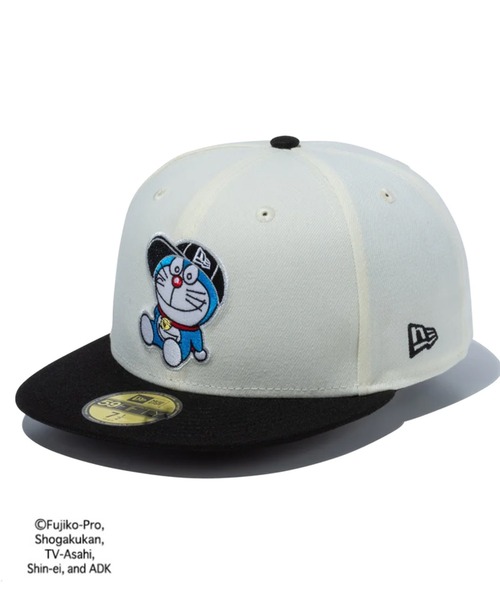 NEW ERA/ニューエラ キャップ 59FIFTY DORAEMON ドラえもん グレー/ネイビー・クロームホワイト/ブラック 14174589（キャップ）｜NEW ERA（ニューエラ） 5,423円