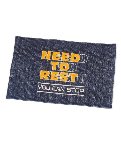 BAYFLOW（ベイフロー）の「[洗濯機OK]BFタイポマット45×70（ラグ/マット・レディース・サックスブルー/ネイビー/グリーン・0）」の13枚目の写真