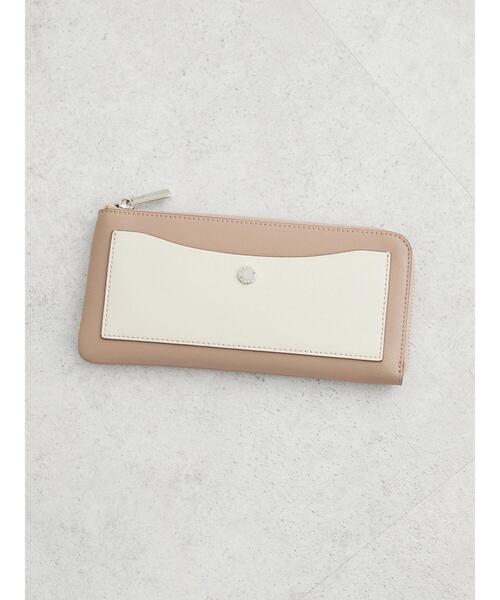 Green Parks(グリーンパークス)の「・別注 Legato Largo 軽量ボンディング財布(財布・レディース・ピンクベージュ/イエロー/モカ/ライトグレー・FREE)」の6枚目の写真