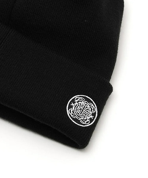 FACETASM（ファセッタズム）の「【FACETASM】NEW ERA×FACETASM KNIT CAP（ニットキャップ/ビーニー・メンズ・ブラック・FREE）」の3枚目の写真