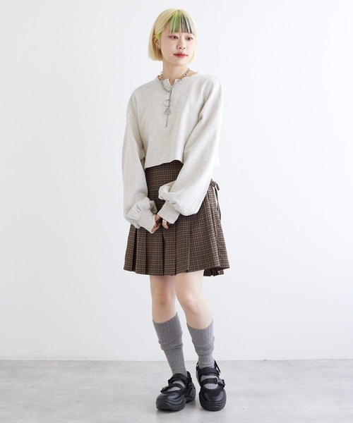 w closet（ダブルクローゼット）の「ストラップスニーカー（スニーカー・レディース・オフホワイト/ブラック・M/L）」の5枚目の写真