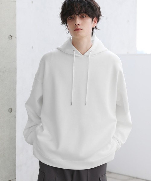 ビッグシルエットダンボールポンチヘビーウェイトパーカー（パーカー