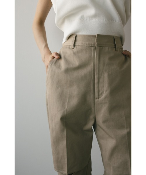 STYLEMIXER（スタイルミキサー）の「スリットセンタープレスパンツ（その他パンツ・レディース・ブラック/ベージュ・SMALL/MEDIUM）」の13枚目の写真