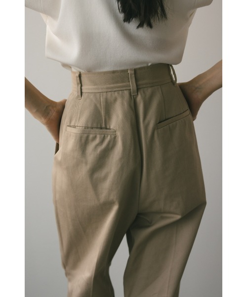 STYLEMIXER（スタイルミキサー）の「スリットセンタープレスパンツ（その他パンツ・レディース・ブラック/ベージュ・SMALL/MEDIUM）」の17枚目の写真